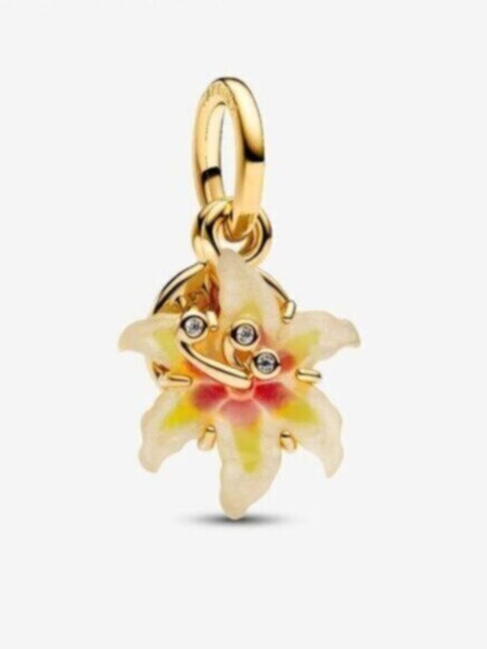 Pandora Disney Tangled Sundrop Flower Glow-in-the-dark Charm
